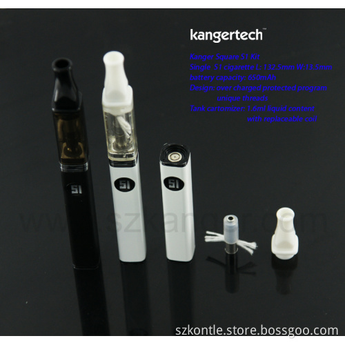Electronic Cigarette Squre Tank System Kanger S1